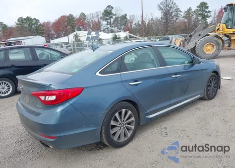2016 Hyundai Sonata Sport из США, поврежденный, VIN 5NPE34AF8GH322597